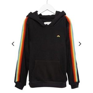 Rainbow Hoodie kids size 14